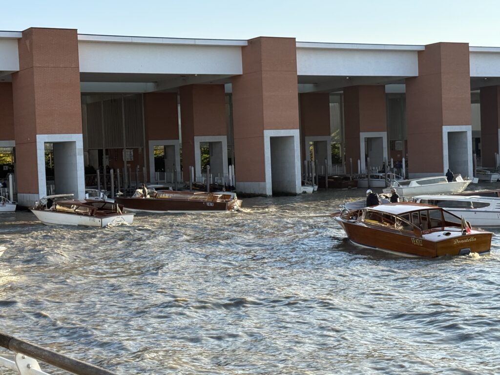 Venice taxi boats