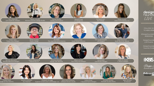 Designhounds LIVE at KBIS 2026:                                               Meet the Designers