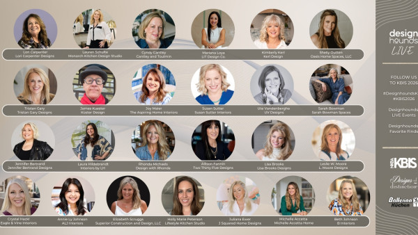 Designhounds LIVE at KBIS 2026:                                               Meet the Designers