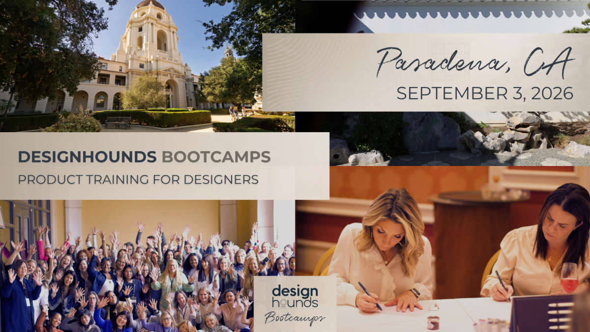 Designhounds Bootcamp in Pasadena | Bathroom + Wellness Product Workshops